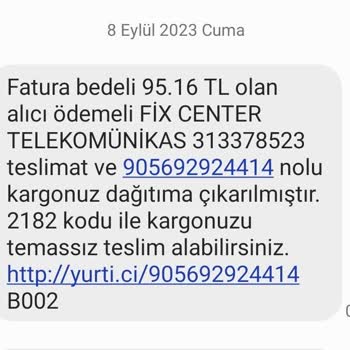 Fix Center Telekomünikasyon Xiaomi Teknik Servisi Alaycı Muamele Ve Karşı Ödemeli Posta