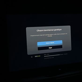 TOD Tv Sürekli Cihazı Doğrula Uyarısı