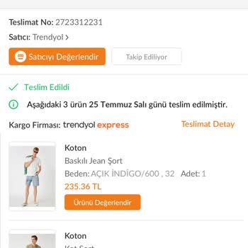 Trendyol İade Sürecinde Yaşanan Aksaklık Ve Gecikme