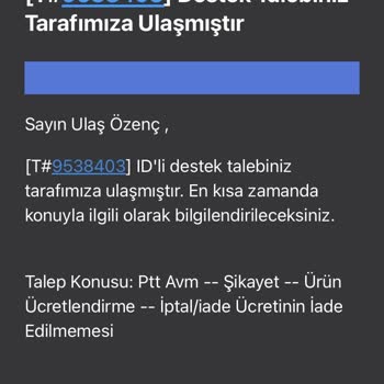 Epttavm Geciken İade Ücreti