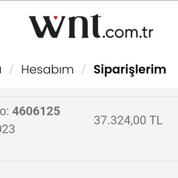 Wnt.com.tr 3 Aydır Gönderilmeyen Siparişler