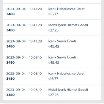 Türk Telekom 3480 Haksız Ücret Yansıtma