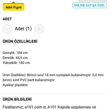 A101 Den Mobilya Alma Pişmanlığı