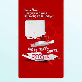 Vodafone Net Vodafone Geçersiz Hediye Çeki