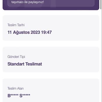 Hepsijet Teslim Edilmeyen Ürün