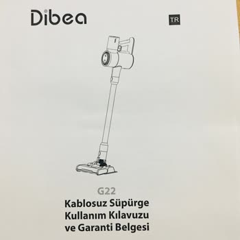 Hepsiburada Satıcılı Dibea G22 Dikey Şarjlı Süpürge Batarya Arızası