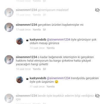 Trendyol Kargo Ürünümü Kaybetti