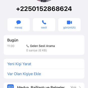 WhatsApp Yabancı Kodlu Numaralardan Arama