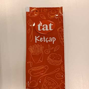 Tat Gıda Kapalı Ketçap Paketinin Boş Olması