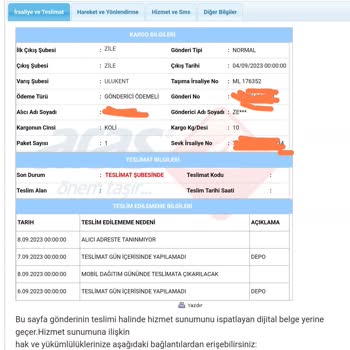 Aras Kargo Teslimat Problemi Bıktırdı Artık