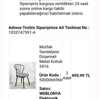 Koçtaş Ürünüm Gelmediği Halde İadesi Aylardır Yapılmıyor