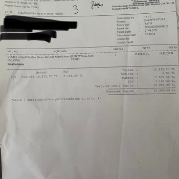 Vatan Bilgisayar'ın Hukuksuzca Etiket Ve Kasa Fiyatının Farklı Olması