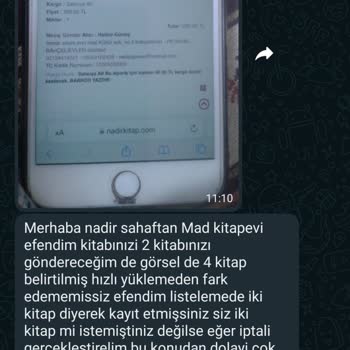 Nadir Kitap'tan Umulmadık Davranış