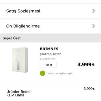 IKEA İade Sorunu Çözüm