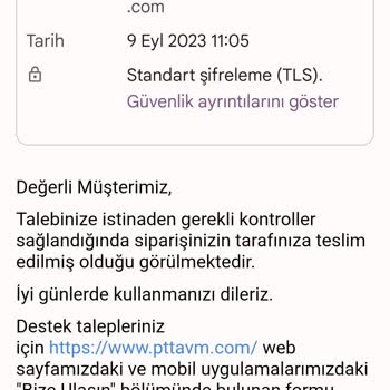 Epttavm İade İşlemi Sorunu