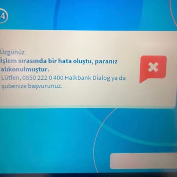 Halkbank ATM'sinin Paramı Sebepsiz Yere Alıkoyması
