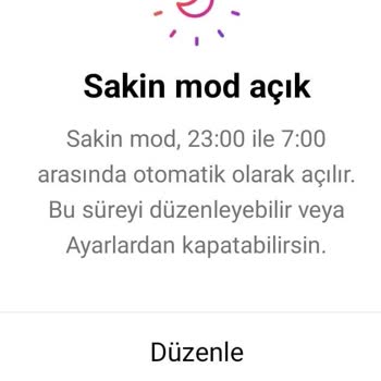 Instagram Ve Sakin Mod Denilen Boş Özelliği