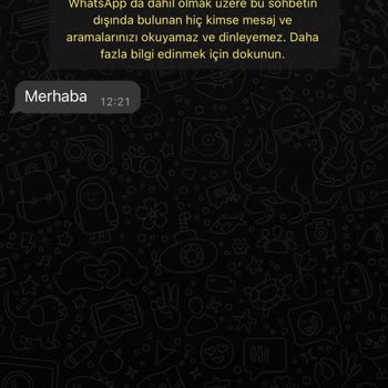WhatsApp' Da Şüpheli Mesaj.