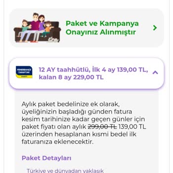 Digiturk Yanlış Paket Üyeliğime İşlendi