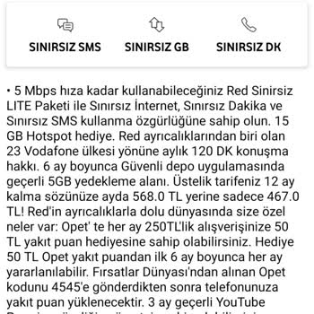 Vodafone Tarife Fahiş Fiyat Artış Talebi