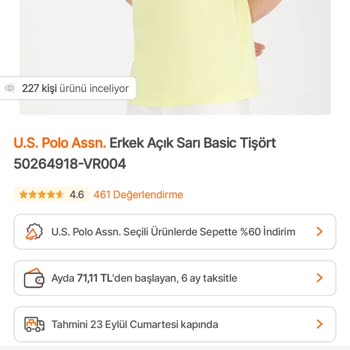 U. S. Polo Assn. Gönderilmeyen Kargolar, İptal Edilen Satılan Ürünler