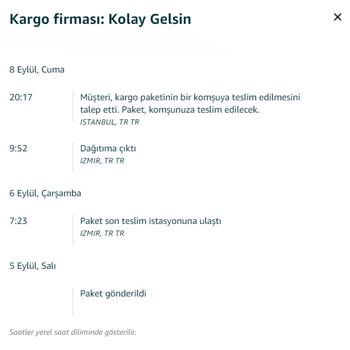 Kolay Gelsin Kargo Bekleyen Müşteriye, Kolay Gelsin!
