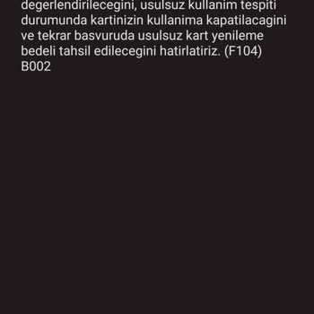Belbim (İstanbulkart)  Kartıma Usulsüz İşlem Uyarısı Ve Cezası