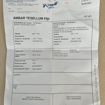 Yurtiçi Kargo Kayıp Kargo Sorunu