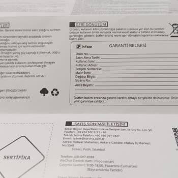 Trendyol Sahte / İthal Ürün Gönderimleri