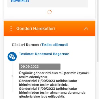 MNG Kargo Alıcı Kaynaklı Sorun Diyerek Kargomu Teslim Etmedi