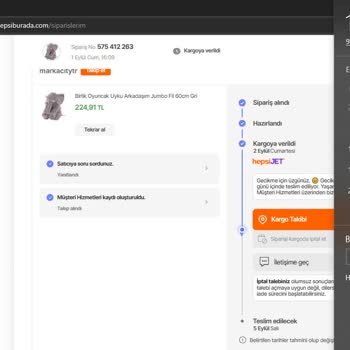 Hepsijet Kargo Gecikmesi Ve İlgisizliği