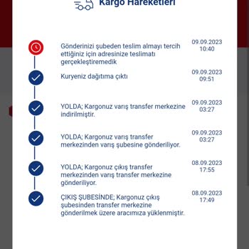 Aras Kargo'nun Teslimat Yapmaması