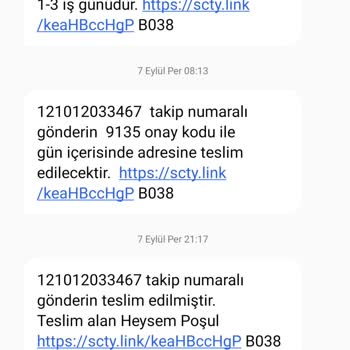 Scotty Teslim Edilmeyen Kargo