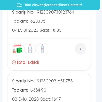 A101 Siparişin Getirilmemesi Paranın Hesabımdan Çekilmesi