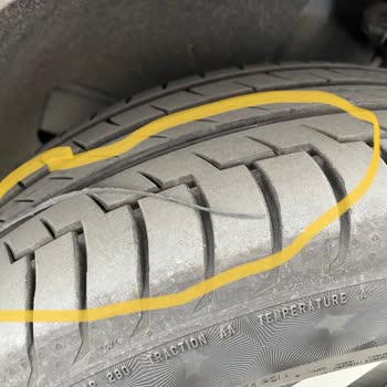 Continental 2500 Km De Kusuru Kabul Edilmeyen Lastik