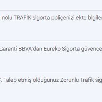 Eureko Sigorta Bilgim Dışında Kredi Kartımdan Ücret Çekildi