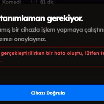 Tod TV Cihaz Doğrulama Ve Tel No Güncelleme Sorunu