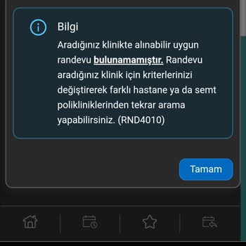 Başakşehir Çam ve Sakura Şehir Hastanesi Çam Ve Sakura Dan Randevu Alınmıyor.