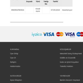 YKMkitap Siparişim Hakkında Bir Bilgi Alamıyorum