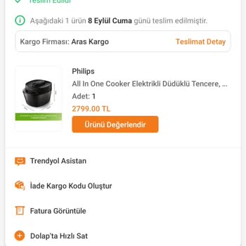 Aras Kargo Menderes Teslim Etmeme Sorunu