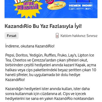 Vodafone Üzerinden Kazandırio İndirdim Mağdur Oldum