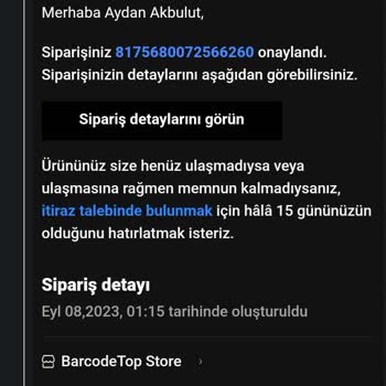 Aliexpress Teslimat Onayı Ve Ürün Teslim Alma Sorunu