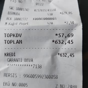 Bershka Etiket Ve Kasa Farkı