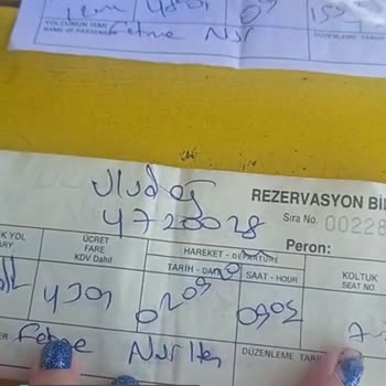 İzmir Çiğli Uludağ Şubesindeki Çalışanın Yanlış Bilet Kesmesi