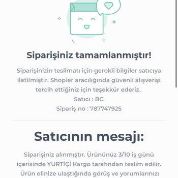 Shopier Sipariş İptali İle İlgili