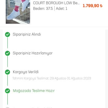 In Street Kayıp Sipariş Sorunu