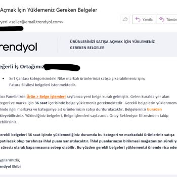 Trendyol Hafta Sonları Çalışan Sayaç Yüzünden Sürekli Mesai Yapıyoruz