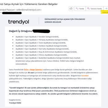 Trendyol Hafta Sonları Çalışan Sayaç Yüzünden Sürekli Mesai Yapıyoruz