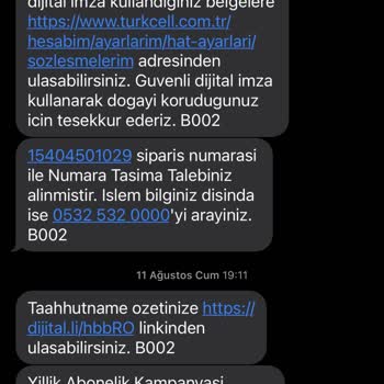 Turkcell'e Geçiş Başvurusu Ve Mağduriyet
