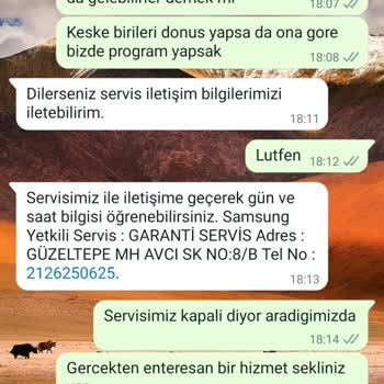 Samsung TV Kurulumu Bekliyoruz